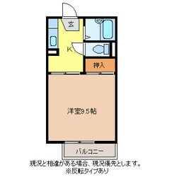 フレグランス七瀬IIの物件間取画像